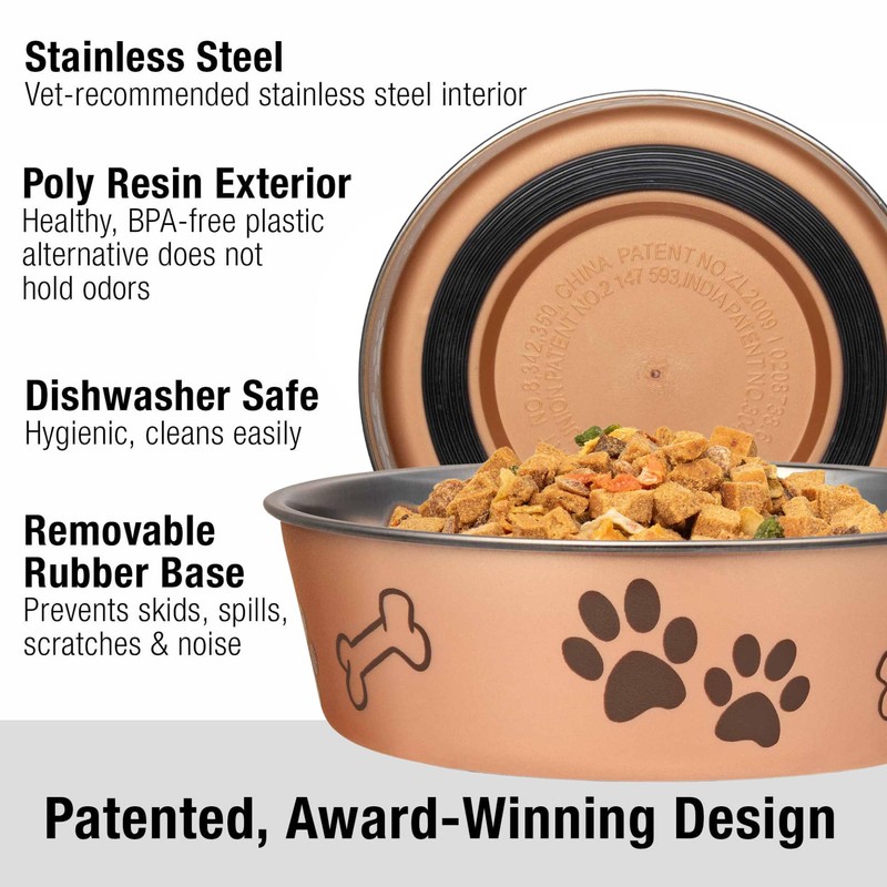 Loving Pets - Bella Bowls - Dog Food Water Bowl