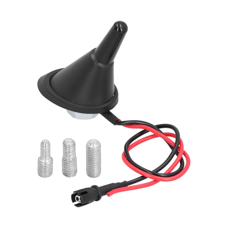 1.2in Car Roof Antenna Short Aerial with 3 Thread Adapters