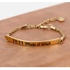 cuffsecret Adjustable 11:11 Make A Wish Bracelet (Golden)