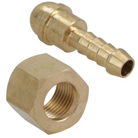 Welding Gas Hose Connector 5/16 Hose Tail with 3/8 BSP Right Handed Thread 1pc