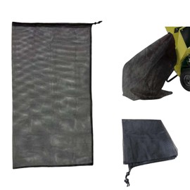 25 x46 Large Capacity Adjustable Opening Wood Chipper Bag，Reusable Chipper Shredder- Leaf Mulcher Collection Bag-for Park、Courtyard、Lawns and Most Wood Chipper