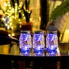 ZNYCYE Solar Mason Jar Lights 12 Pack 30 Led String