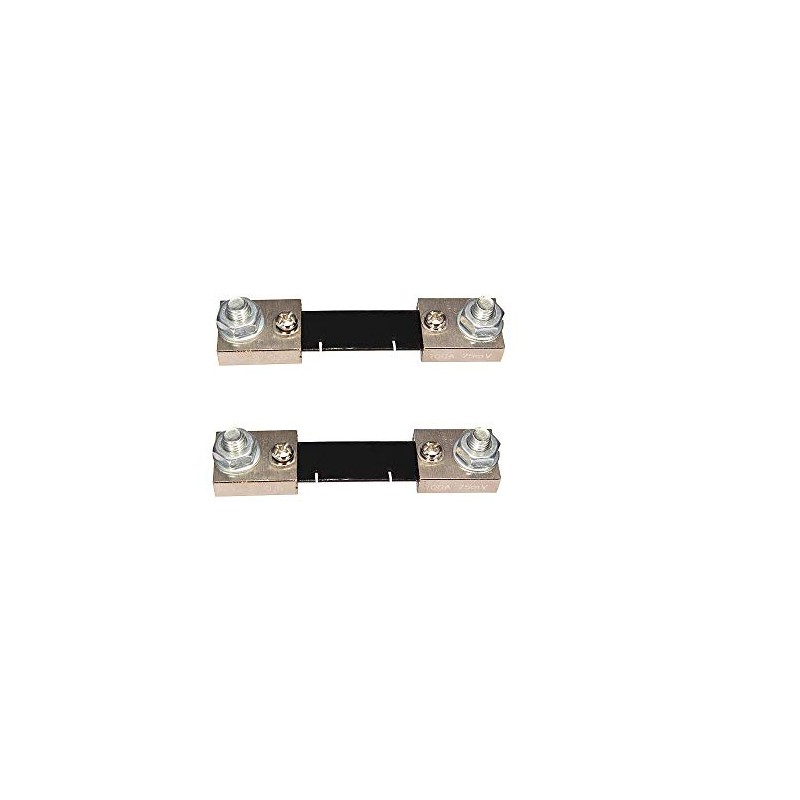 WINGONEER 2Pcs FL-2 100A 75MV DC Current Shunt Resistor for