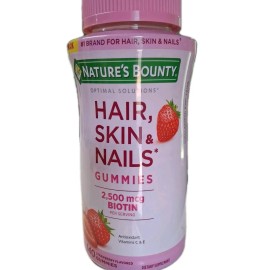 Nature’s Bounty Nature's Bounty Hair Skin and Nail Vitamins Biotin Women's Multivitamin 140 Ct