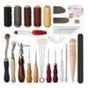 AIMALL Comprehensive Leather Craft Tool Kit - for DIY Leather