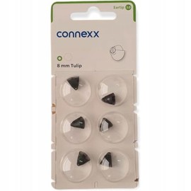 Connexx Eartip 3.0, 8mm Tulip, for Signia 3.0 receivers, &True Hearing 5, 6, & 7 Hearing aids