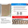 FenceSource Wave Slat (9 Colors) Single Wall Bottom Locking Privacy
