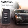 Vitodeco Genuine Leather Smart Key Fob Case Cover Protector Suitable