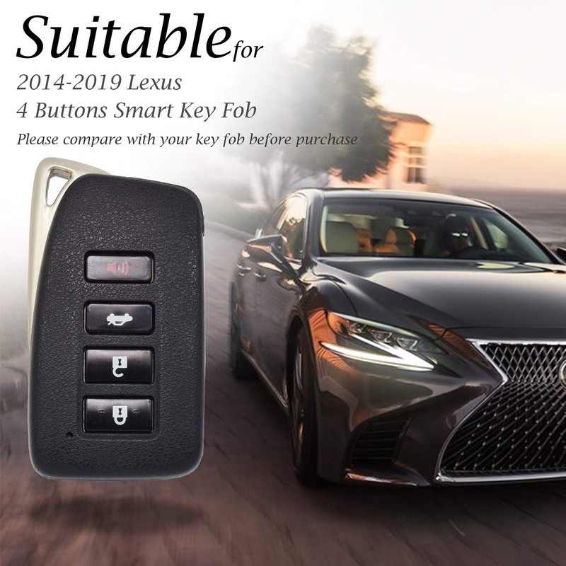 Vitodeco Genuine Leather Smart Key Fob Case Cover Protector Suitable