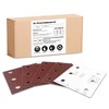 GEOGIEEW 90 pieces sandpaper Velcro disc kit, 240 grit, 6