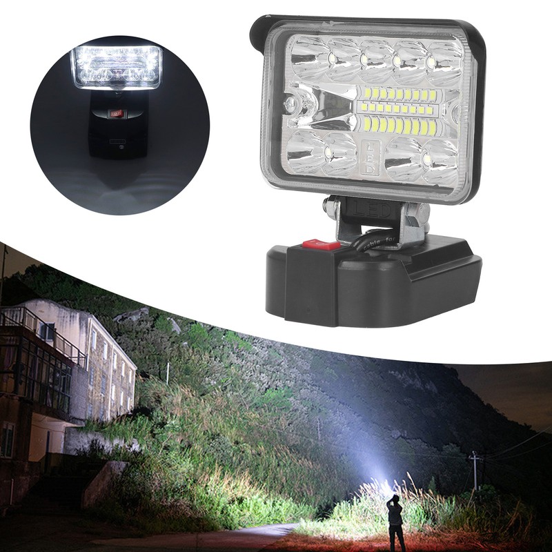 3in LED Work Light with Stand Cordless Lamp for Outdoor
