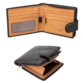 Carteras para Hombre Piel - Monedero con Estilo - Cartera Hombre Hecha a Mano Cuero Auténtico - Billeteras con RFID - La Cartera Cómoda - Wallets for Men - Regalos Originales.