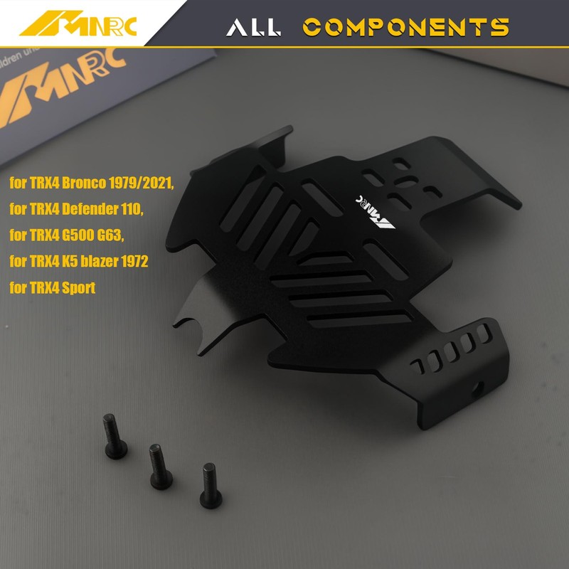 NMNRC Thickened Heavy Duty Chassis Skid Plate Armor Portector Defend