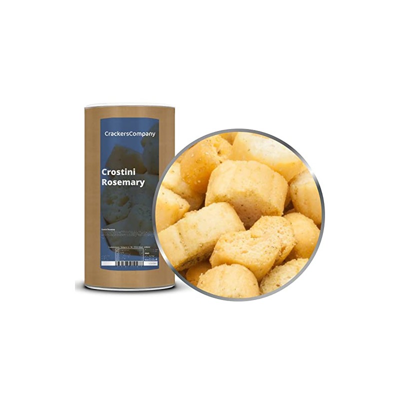 2 x 300 g Rosemary Croutons Bread Cubes Vegetarian Vegan