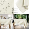 Filumi Tablecloth 140 x 180 cm Cream Washable for Indoor