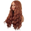 MapofBeauty 70 cm Length Wavy Synthetic Fibre Curly Hair Fibres