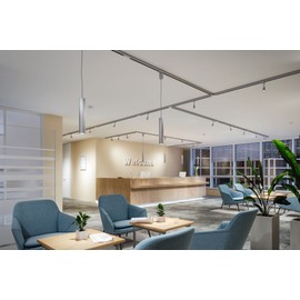 Paulmann 95530 Rail System ProRail3 Rail Spot Cover GU10 Max. 10 W 230 V Silver, Chrome Rail Systems Ceiling Rail Metal, Plastic