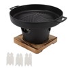 HN Mini Smokeless Japanese Hibachi Grill - Portable, Tabletop, Camping