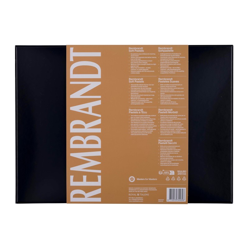 Rembrandt Soft Pastel 120 Half Stick General Set