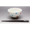Hasami kurawa? Bowl Small Double Color Dots, Red, 505385