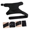 Healeved Men Adjustable Shoulder Support Strap for Workout Breathable Black