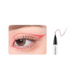 SKYVII Cute Color Waterproof Eyeliner Liquid Pen, Long Lasting, For Beginners, Women's, Color, Ultra Fine Black and White, 12 Colors, Quick Drying, Waterproof, Smear-Resistant, Long-Lasting Coloring