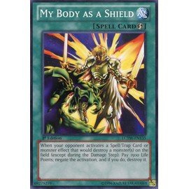 YU-GI-OH! - My Body as a Shield (LCYW-EN135) - Legendary Collection 3: Yugi's World - 1st Edition - Common