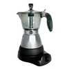 Bene Casa Silver Portable Electric Espresso Maker/Cafetera, 1-3 Cups/Shots (1,