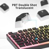 Surmen - Teclas de Pudding de doble disparo PBT Keycaps