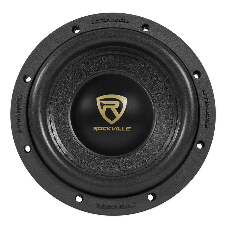 Rockville W65K9D4 6.5" K9 1000w Peak Car Audio Subwoofer Sub