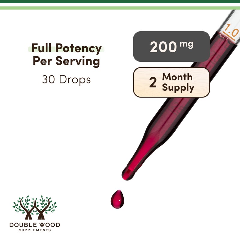 Organic Elderberry Liquid 2 Fl Oz (60 Servings) - Tincture
