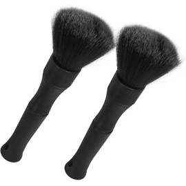 Brochas Suaves para Detallado Automotriz Interior Cepillo De Limpieza del Coche 2 Piezas 6.37X1.18X1.18In para Superficies Delicadas Y Limpieza De Consola