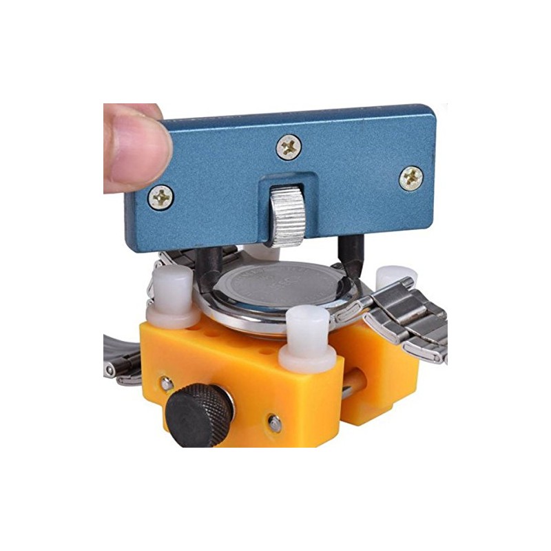 Professional Watch Back Remover Tool, Metal Adjustable Rectangle Watch Back