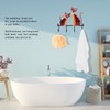 Cat Shape Wall Hook Rack Coat Hat Wall Hanger Holder