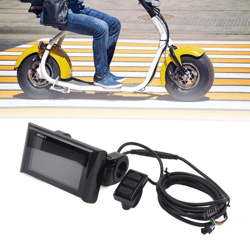 Electric Bike SW900 LCD Display Control Panel Electric Bike Bicycle