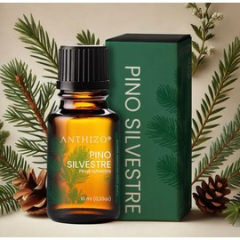 Aceite esencial de pino silvestre 10 ml – Aroma fresco de bosque – ANTHIZO