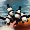 Unbranded 1pc Panda Bracelet Plush Doll/Including free Panda Key Chain
