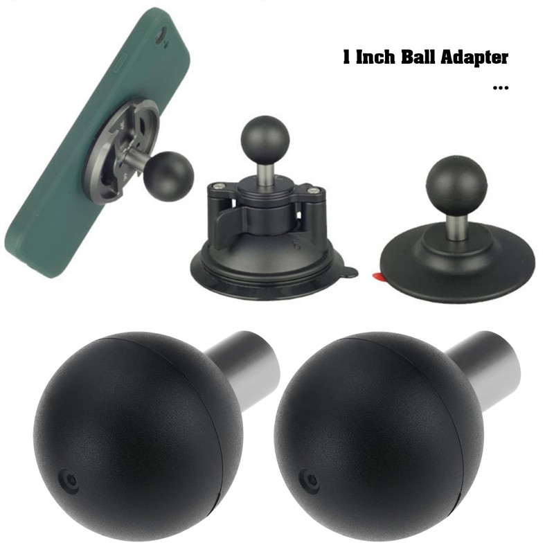 YINETTECH 2pcs 1" Ball Adapter Compatible with RAM Mounts B