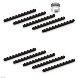 New Version 10 Pcs Graphic Drawing Pad Standard Pen Nibs Stylus for Wacom Drawing Pen w/Removal Ring