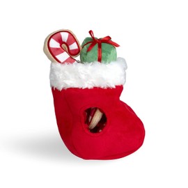 Midlee Find a Toy Christmas Stocking Dog Toy