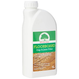 Wudcare WCFBGF1000 Floorboard Gap and Joint Filler 1 L Quick Drying, Clear, 1L