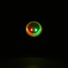 Wood Light Display Base 360 Degree Rotation Beech Grain Colorful