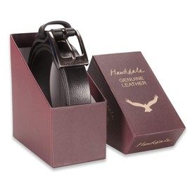 Hawkdale Full Grain Mens Leather Belt - Made In The UK - 1.25" - Black, Brown, Tan Strap - # 810-400