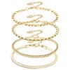 Gold Bracelets for Women, 14K Gold Jewelry Sets for Women