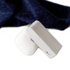 Zack Magnetic Soap Holder, Silver Metallic, 1.58" x 1.38" x