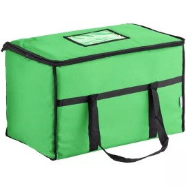 CHOICE INSULATED FOOD DELIVERY BAG/PAN CARRIER, NYLON 23" x 13" x 15 GREEN (ONE)