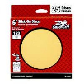 ALI Industries 3243 GLD Stickon Disc 120# 6In