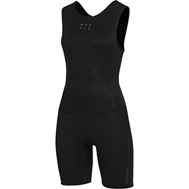 Mystic Womens Brand 2mm Short Jane Wetsuit 2023 - Black 230104 M