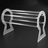 Povxlum Headband Holder, Transparent Headband Organiser, Acrylic Hair Hoop Display