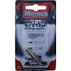 Harrows Shaft Lock System with O-Rings, Gold